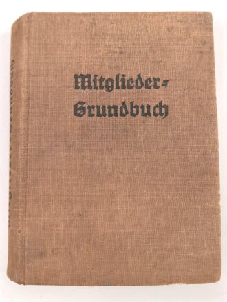 "Mitglieder Grundbuch" Jungmädel Gruppe...