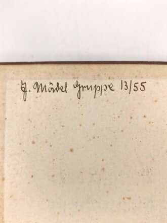 "Mitglieder Grundbuch" Jungmädel Gruppe...