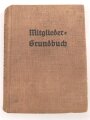 "Mitglieder Grundbuch" Jungmädel Gruppe 13/55  Raum Bielefeld für das Jahr 1937, ca 240 Seiten, gebraucht, unter DIN A5