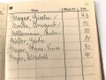 "Mitglieder Grundbuch" Jungmädel Gruppe 13/55  Raum Bielefeld für das Jahr 1937, ca 240 Seiten, gebraucht, unter DIN A5