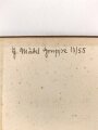"Mitglieder Grundbuch" Jungmädel Gruppe 13/55  Raum Bielefeld für das Jahr 1937, ca 240 Seiten, gebraucht, unter DIN A5