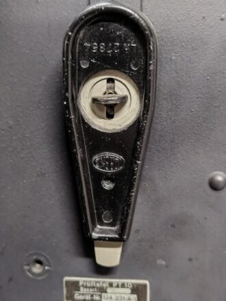 Luftwaffe, Prüftafel PT10 für Fu G 10.  Anforderungszeichen Ln 8162