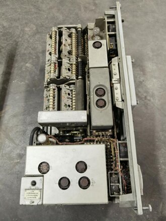 Kriegsmarine Peilüberlagerungsempfänger T8PL39 " Martin" Originallack, guter Gesamtzustand, Funktion nicht geprüft