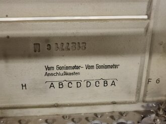 Kriegsmarine Peilüberlagerungsempfänger T8PL39 " Martin" Originallack, guter Gesamtzustand, Funktion nicht geprüft