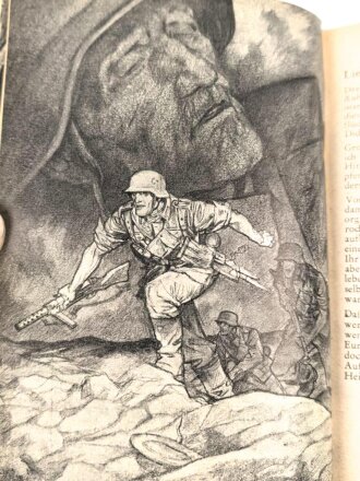 "Wir schaffen" Jahrbuch des Bundes Deutscher Mädel 1943, ca 240 Seiten, ungebraucht, DIN A6