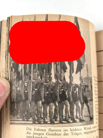 "Wir schaffen" Jahrbuch des Bundes Deutscher Mädel 1943, ca 240 Seiten, ungebraucht, DIN A6