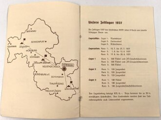 "Zeltlager 1937 des fränkischen BDM" DIN A5