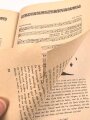 "JM Führerinnen-Dienst, Bayerische Ostmark" November/Dezember 1941, 48 Seiten, gebraucht, DIN A5