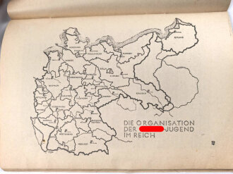 Dv JM 1, Dienstvorschrift der Hitler-Jugend "Der Jungmädelsdienst" 1938, 56 Seiten, gebraucht, DIN A5