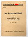 Dv JM 1, Dienstvorschrift der Hitler-Jugend "Der Jungmädelsdienst" 1938, 56 Seiten, gebraucht, DIN A5