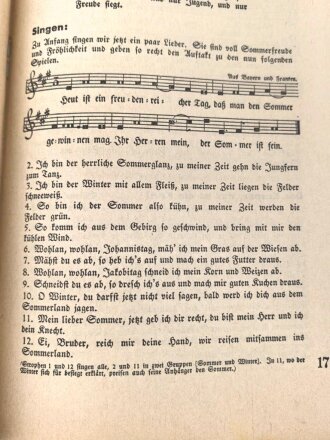 "Führerinnenblätter Bund Deutscher Mädel" Ausgabe JM / Juli 1936, 32 Seiten, gebraucht, DIN A5
