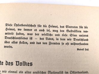 Die Jungmädelschaft - Blätter für Heimabendgestaltung der Jungmädel, Januar Ausgabe 1937, Folge 1 "Deutschland ist größer" 32 Seiten, A5