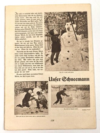 Hilf Mit! - Illustrierte deutsche Schülerzeitung " Der Reichsportführer von Tschammer und Osten", Nr.14, Januar 1939