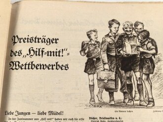 Hilf Mit! - Illustrierte deutsche Schülerzeitung "In Frohen Lauf den Strand entlang", Nr.10, Juli 1939