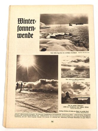 Hilf Mit! - Illustrierte deutsche Schülerzeitung "Adventsstimmung im Heim", Nr.3, Dezember 1936