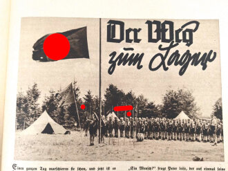 Hilf Mit! - Illustrierte deutsche Schülerzeitung "Den Verwundeten gilt unsere Hilfe und unser Dank", Nr. 10, Juli 1940