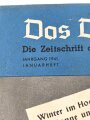 Das Deutsche Mädel - Die Zeitschrift des BDM, Jahrgang 1941 Januarheft