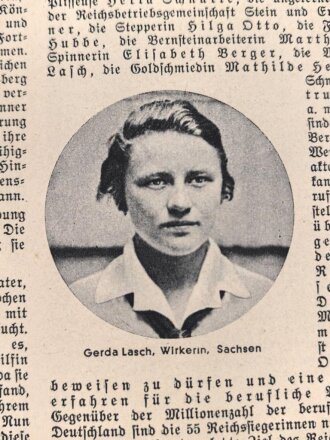 Das Deutsche Mädel - Die Zeitschrift des BDM, Jahrgang 1937 Märzheft