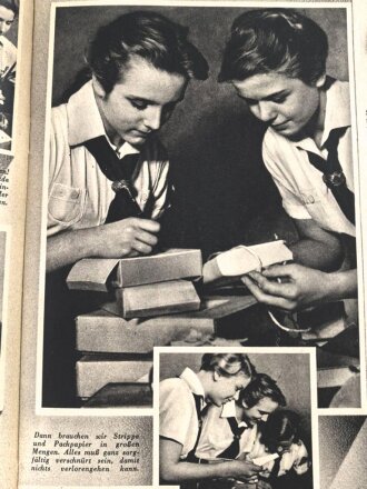 Das Deutsche Mädel - Die Zeitschrift des BDM, Jahrgang 1939 Dezemberheft