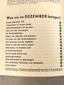 Das Deutsche Mädel - Die Zeitschrift des BDM, Jahrgang 1939 Dezemberheft