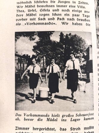 Das Deutsche Mädel - Die Zeitschrift des BDM, Jahrgang 1940 Juliheft