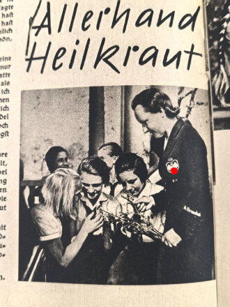 Das Deutsche Mädel - Die Zeitschrift des BDM, Jahrgang 1940 Juliheft