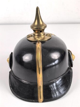 Preussen, Pickelhaube in Kopfgrösse 57, neuzeitliche Anfertigung