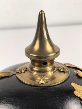 Preussen, Pickelhaube in Kopfgrösse 57, neuzeitliche Anfertigung