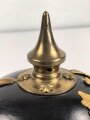 Preussen, Pickelhaube in Kopfgrösse 57, neuzeitliche Anfertigung