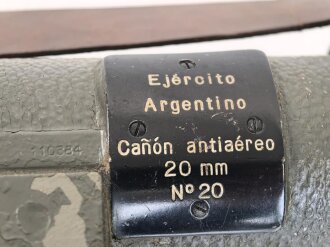 Entfernungsmesser 1 Meter Raumbild , Hersteller Carl Zeiss Jena, Exportausführung für Argentinien ?  Sehr dunkle Durchsicht