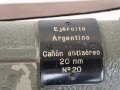 Entfernungsmesser 1 Meter Raumbild , Hersteller Carl Zeiss Jena, Exportausführung für Argentinien ?  Sehr dunkle Durchsicht