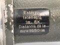 Entfernungsmesser 1 Meter Raumbild , Hersteller Carl Zeiss Jena, Exportausführung für Argentinien ?  Sehr dunkle Durchsicht