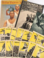 Olympische Spiele Berlin 1936, Konvolut Hefte zum Thema.