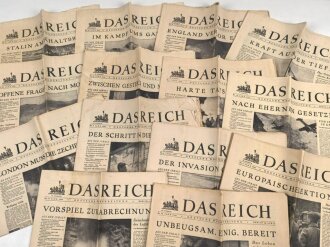 "Das Reich" Deutsche Wochenzeitung, 14 Ausgaben...