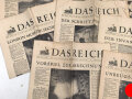 "Das Reich" Deutsche Wochenzeitung, 14 Ausgaben von 1943 und 1944. Jeweils nicht auf Vollständigkeit geprüft