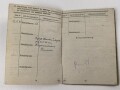 Soldbuch Heer,  ausgestellt 15.5.1941 bei Infanterie Ersatz Btl 698