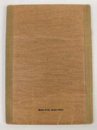 Afrikakorps Soldbuch Heer, ausgestellt 8.5.1942 bei Panzer Regiment 8