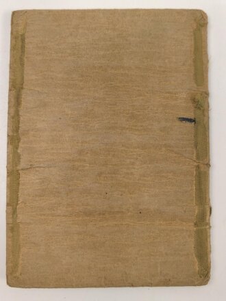 Soldbuch Heer, ausgestellt 21.12.1940 bei MG. Erf. Komp. 104 . Verhältnismäßig wenige Einträge, Vollständig