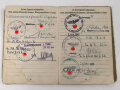 Soldbuch Heer, ausgestellt 14.10.1942 bei Stamm Kp. Pz. Gren. Ers. Btl. 101