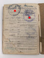Soldbuch Heer, ausgestellt 14.10.1942 bei Stamm Kp. Pz. Gren. Ers. Btl. 101