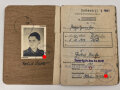 Soldbuch Heer, ausgestellt 14.10.1942 bei Stamm Kp. Pz. Gren. Ers. Btl. 101