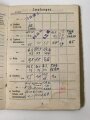 Soldbuch Heer, ausgestellt 14.10.1942 bei Stamm Kp. Pz. Gren. Ers. Btl. 101