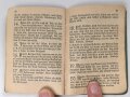 Katholisches Feldgesangbuch, 95 Seiten, Kleinformat, gebraucht