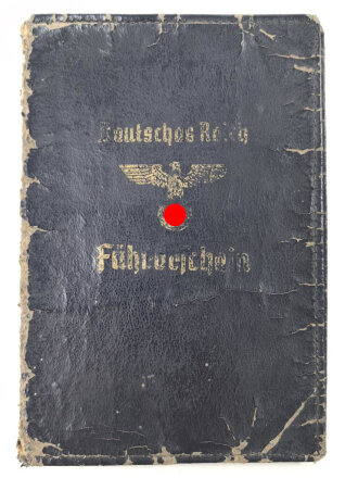 Deutsches Reich "Führerschein" Hülle