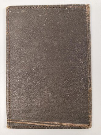 Deutsches Reich "Soldbuch" Hülle, entnazifiziert