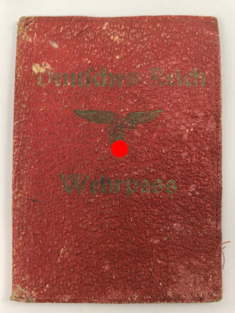 Deutsches Reich, Luftwaffe "Wehrpass" Hülle