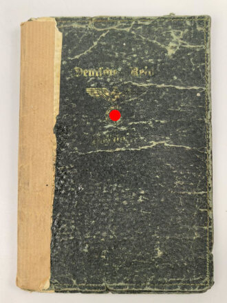 Deutsches Reich "Soldbuch" Hülle