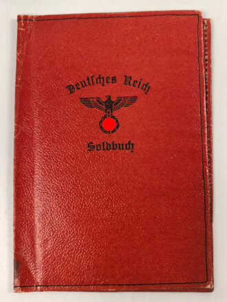 Deutsches Reich "Soldbuch" Hülle