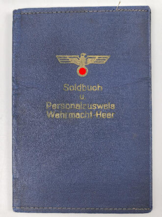 "Soldbuch u. Personalausweis Wehrmacht-Heer"...