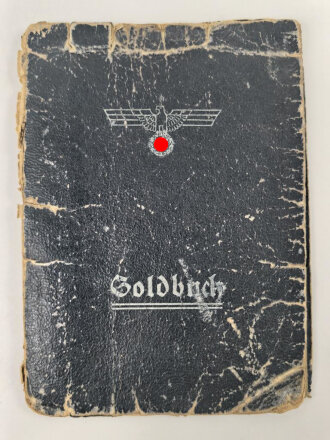 "Soldbuch" Hülle, stark getragen